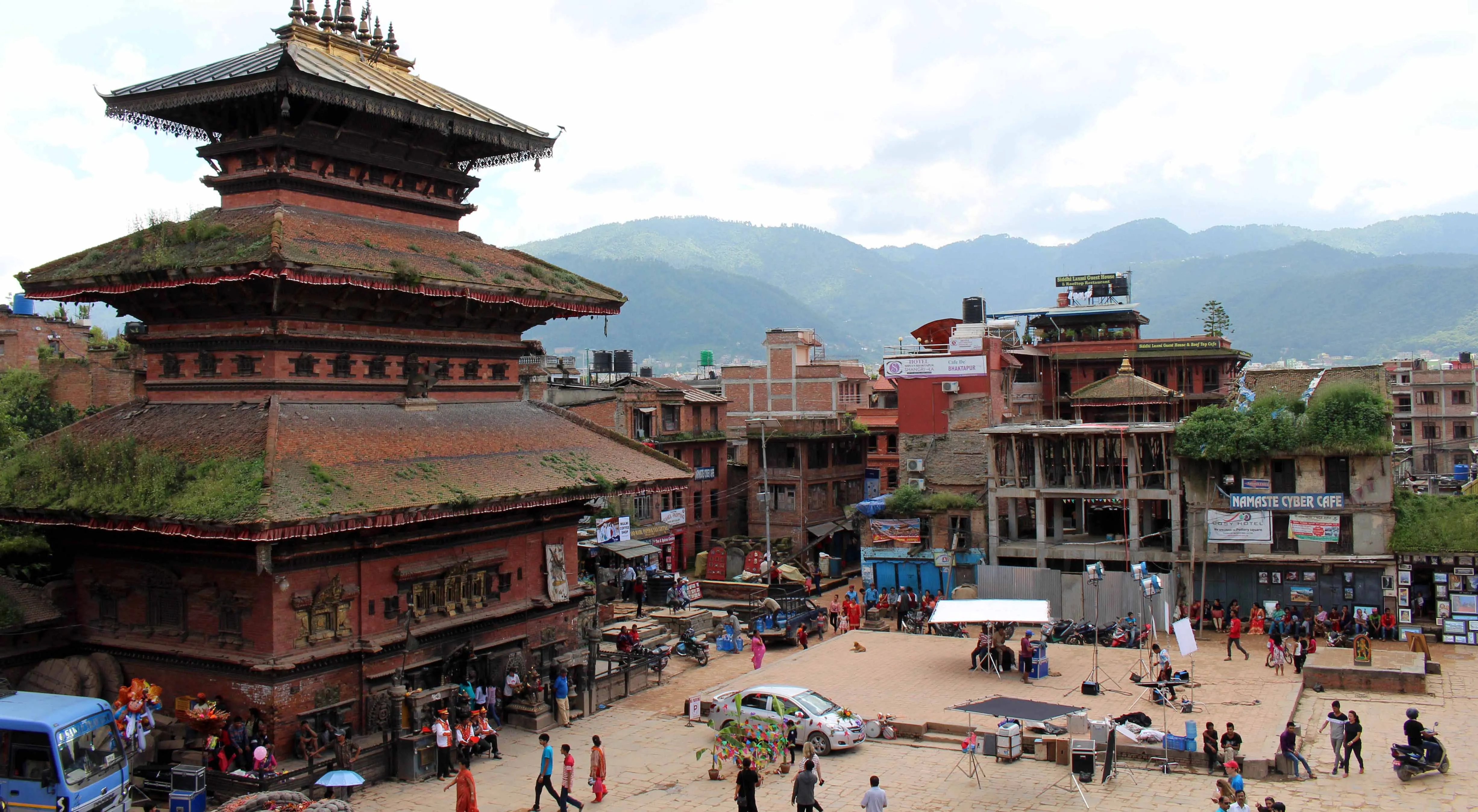 Nepal landscape view
