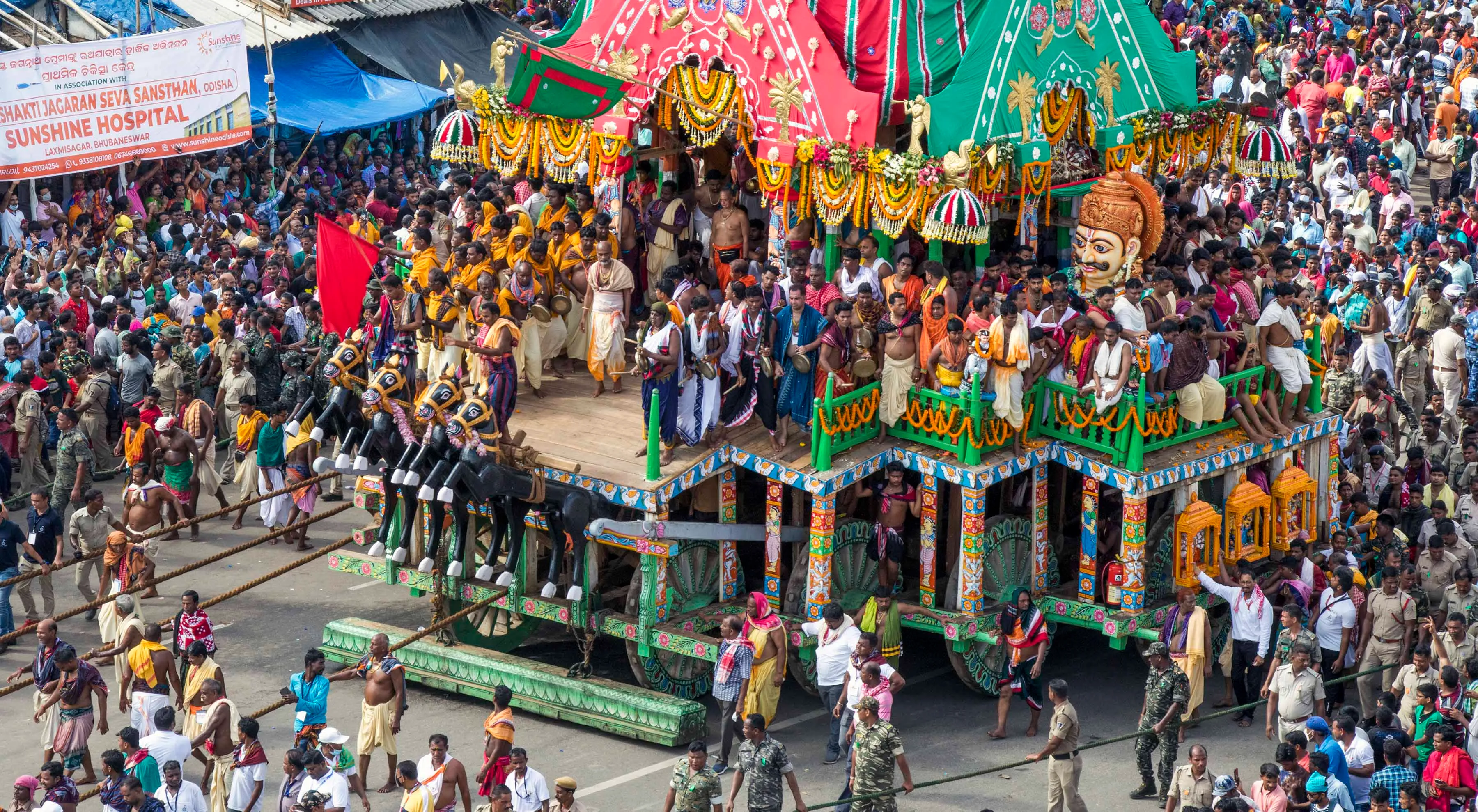 Rath Yatra Chariot Festival in Puri