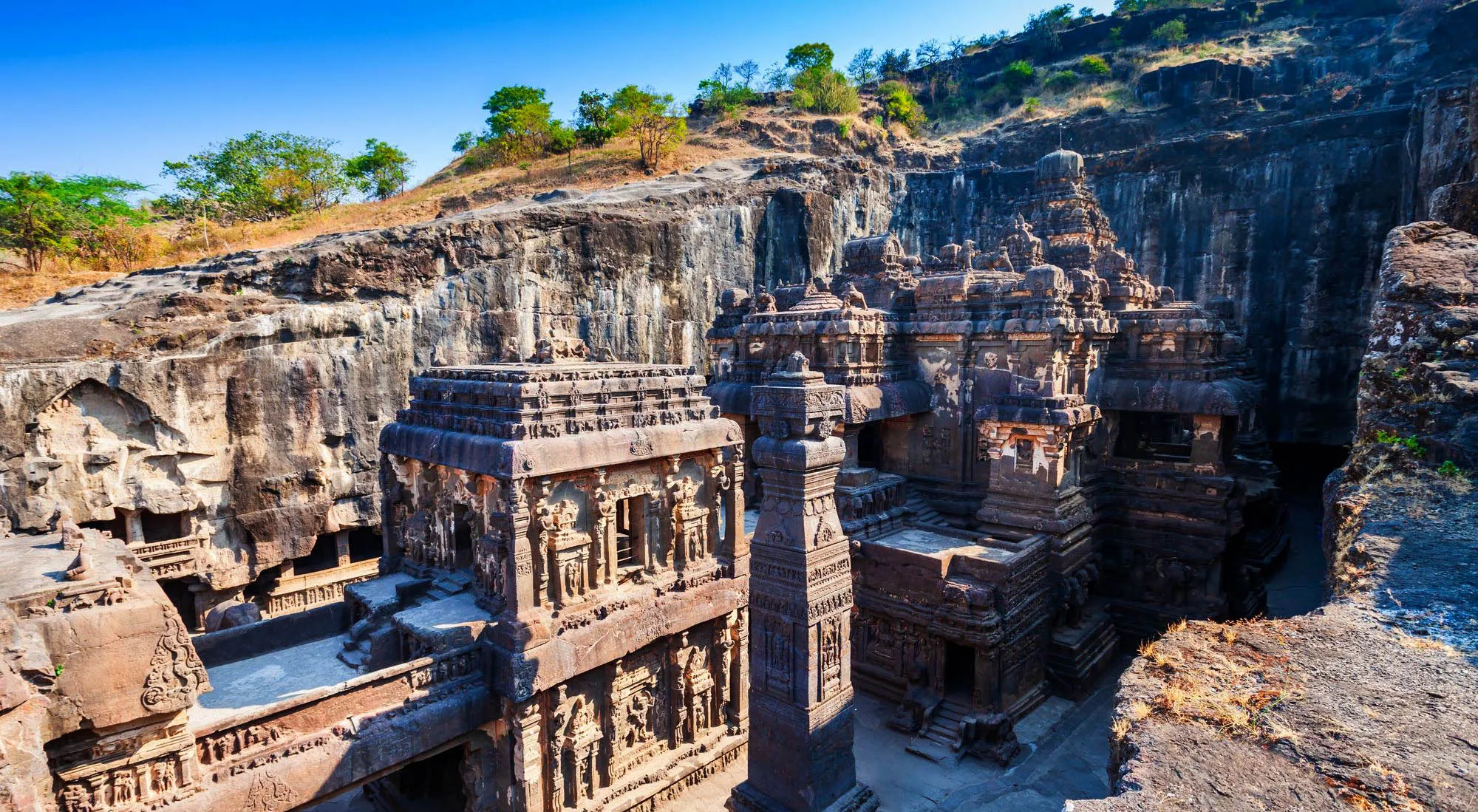 Kailasa Temple at Ellora Caves Maharashtra